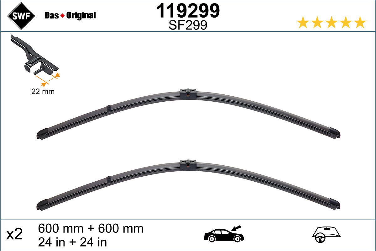 Lamela stergator SWF 119299
